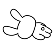 Hakata Rabbit sticker #9844418