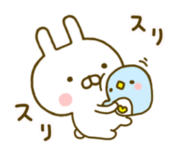 Rabbit Usahina with penpen 2 sticker #9844577