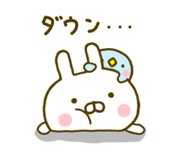 Rabbit Usahina with penpen 2 sticker #9844579