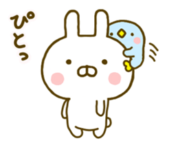 Rabbit Usahina with penpen 2 sticker #9844589