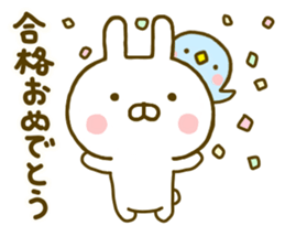Rabbit Usahina with penpen 2 sticker #9844592