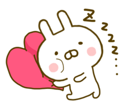 Rabbit Usahina with penpen 2 sticker #9844608