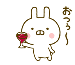 Rabbit Usahina with penpen 2 sticker #9844614