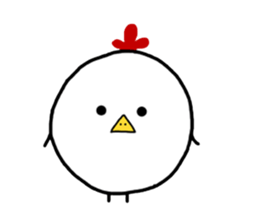 Chicken! sticker #9844656