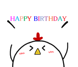 Chicken! sticker #9844659