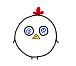 Chicken! sticker #9844681
