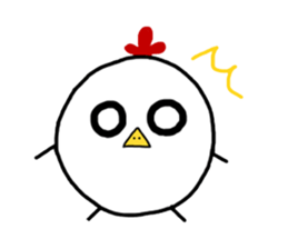 Chicken! sticker #9844684