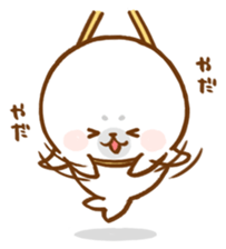 fluffy baby seals sticker #9844773