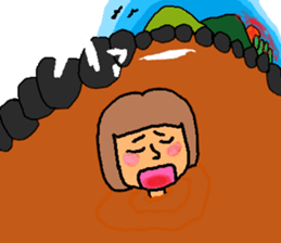 The sticker loving a hot spring sticker #9844802