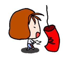 Three dolls sticker #9844868