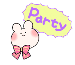 yurumeusagi party! sticker #9845055
