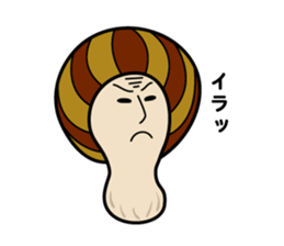 kansaiben mushrooms2 sticker #9845065