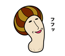 kansaiben mushrooms2 sticker #9845088