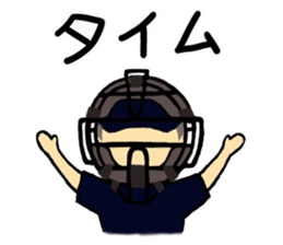 Go for it ,it is baseball club 3 sticker #9845122