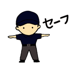 Go for it ,it is baseball club 3 sticker #9845128