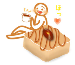 Chocolate and Valentine sticker #9845793