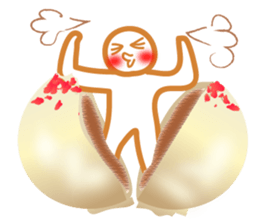 Chocolate and Valentine sticker #9845800