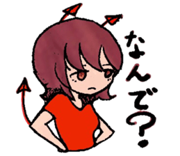 Akumachan sticker sticker #9846017