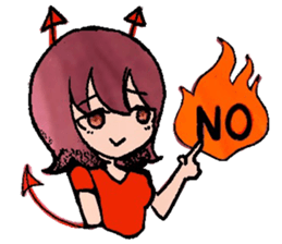 Akumachan sticker sticker #9846027