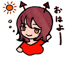 Akumachan sticker sticker #9846055