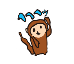 MONKEY Sticker(OSARU-SAN) sticker #9846977