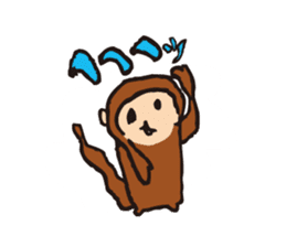 MONKEY Sticker(OSARU-SAN) sticker #9846977