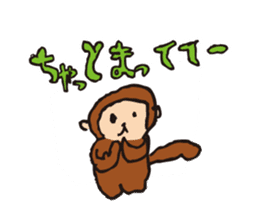 MONKEY Sticker(OSARU-SAN) sticker #9846984