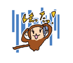 MONKEY Sticker(OSARU-SAN) sticker #9846985