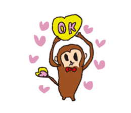 MONKEY Sticker(OSARU-SAN) sticker #9846990