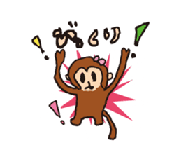 MONKEY Sticker(OSARU-SAN) sticker #9846998