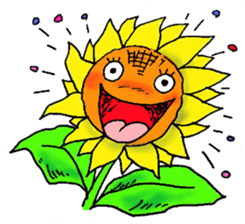 It sunflower sticker #9847659