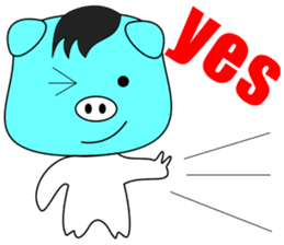 Pigboye sticker #9847753