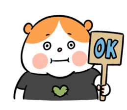 Drunken Hamster WAY sticker #9848056