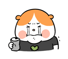 Drunken Hamster WAY sticker #9848069