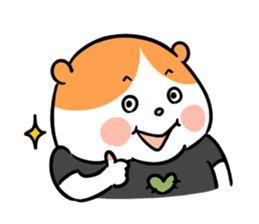 Drunken Hamster WAY sticker #9848075