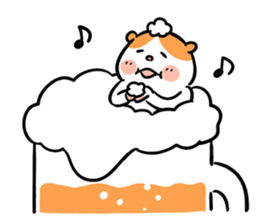 Drunken Hamster WAY sticker #9848093