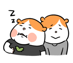 Drunken Hamster WAY sticker #9848095