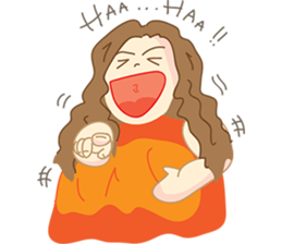 Pretty P. : Powerful Girl version2 sticker #9848176