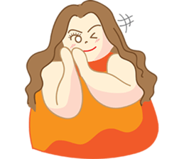 Pretty P. : Powerful Girl version2 sticker #9848179