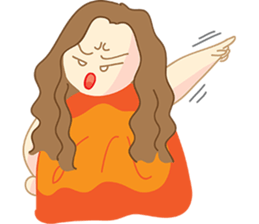 Pretty P. : Powerful Girl version2 sticker #9848180