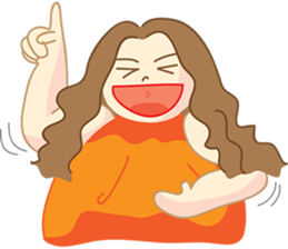 Pretty P. : Powerful Girl version2 sticker #9848183