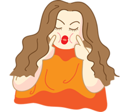 Pretty P. : Powerful Girl version2 sticker #9848184