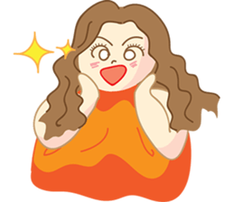 Pretty P. : Powerful Girl version2 sticker #9848188