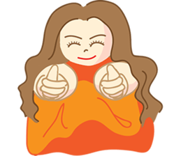 Pretty P. : Powerful Girl version2 sticker #9848189