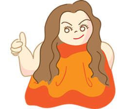 Pretty P. : Powerful Girl version2 sticker #9848191