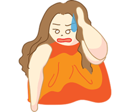 Pretty P. : Powerful Girl version2 sticker #9848193