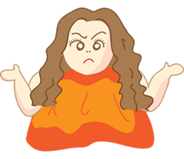 Pretty P. : Powerful Girl version2 sticker #9848195