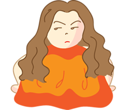 Pretty P. : Powerful Girl version2 sticker #9848198