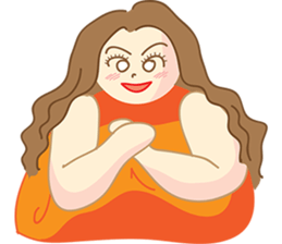 Pretty P. : Powerful Girl version2 sticker #9848200