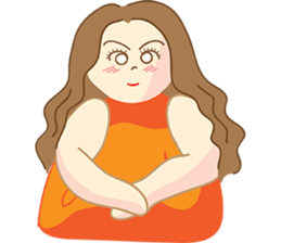 Pretty P. : Powerful Girl version2 sticker #9848201